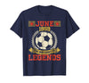 Image of 59th Birthday The Birthday Of Legends Soccer June 1959 Tee