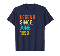 Legend Since June 1999 Vintage - 19th Birthday Gift T-Shirt