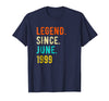 Image of Legend Since June 1999 Vintage - 19th Birthday Gift T-Shirt