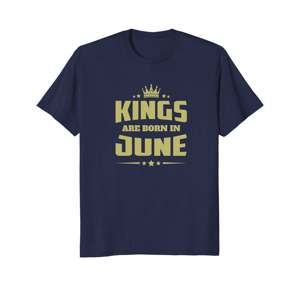 Kings Are Born In June | Birthday Celebration T-shirt