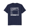 Image of cancer facts born in June &amp; July birthday zodiac t-shirt