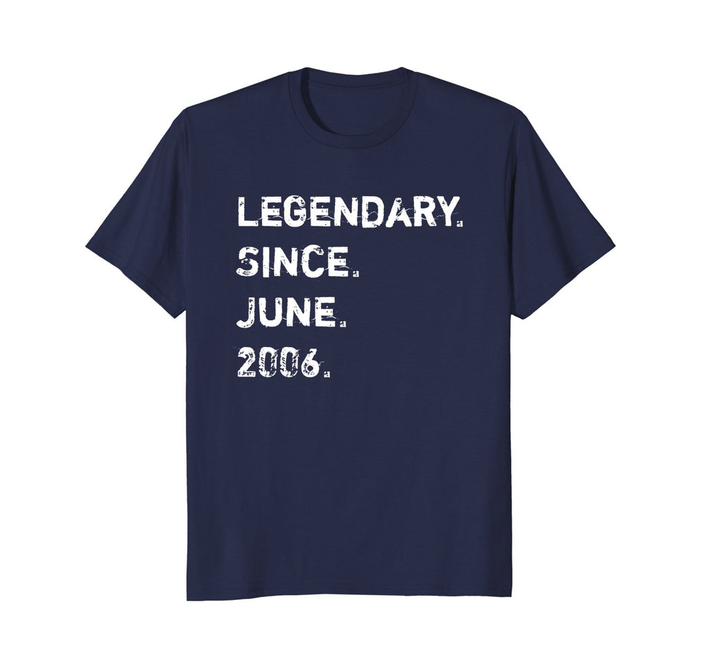 Legendary Since June 2006 12 Years Old Birthday Gift Shirt
