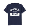 Image of Legends are Born in June T-Shirt Birthday Gift
