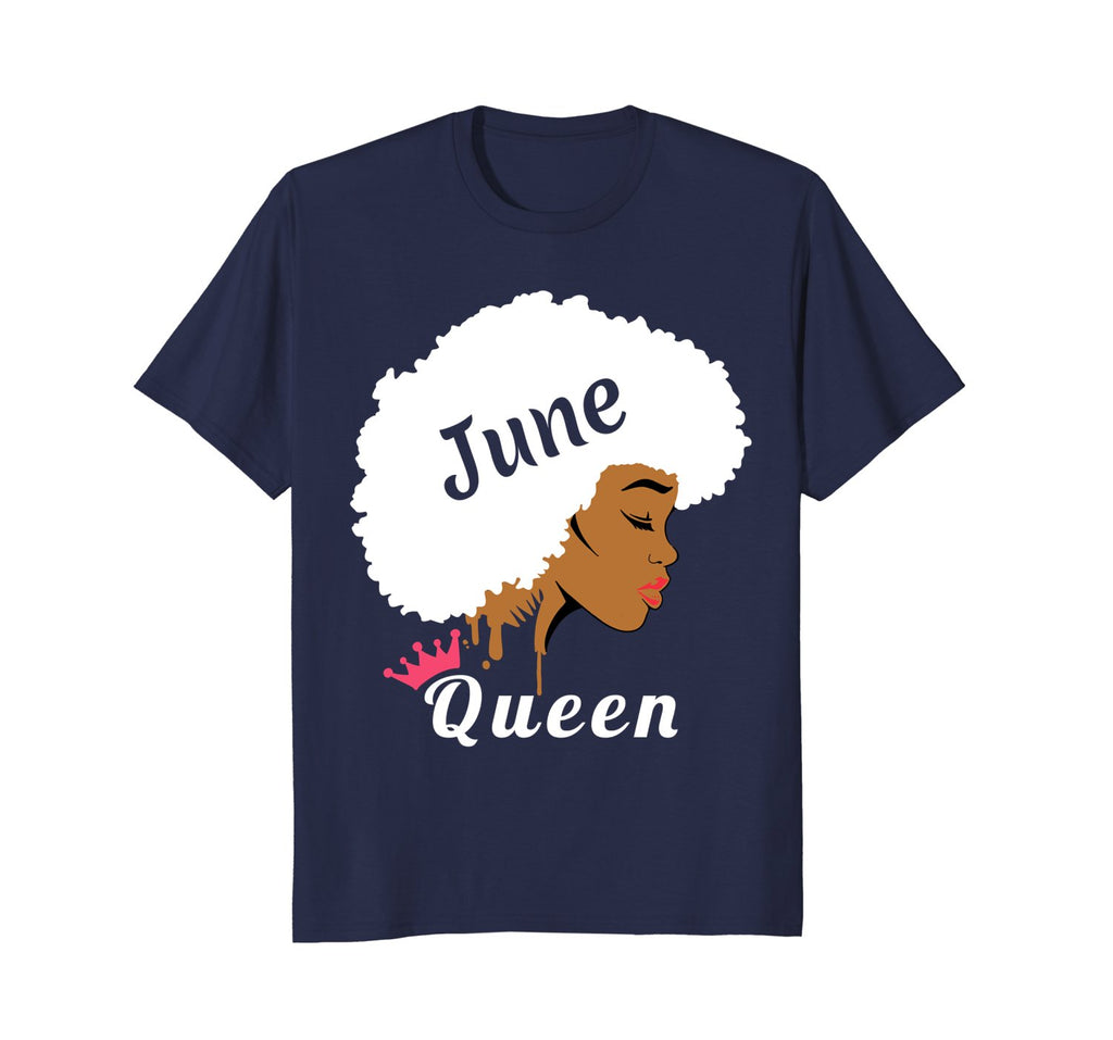 June Birthday Queen T-Shirt Strong Black Women Shirt