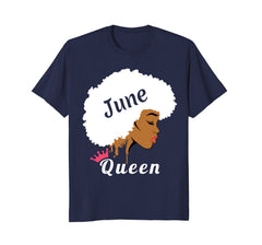 June Birthday Queen T-Shirt Strong Black Women Shirt