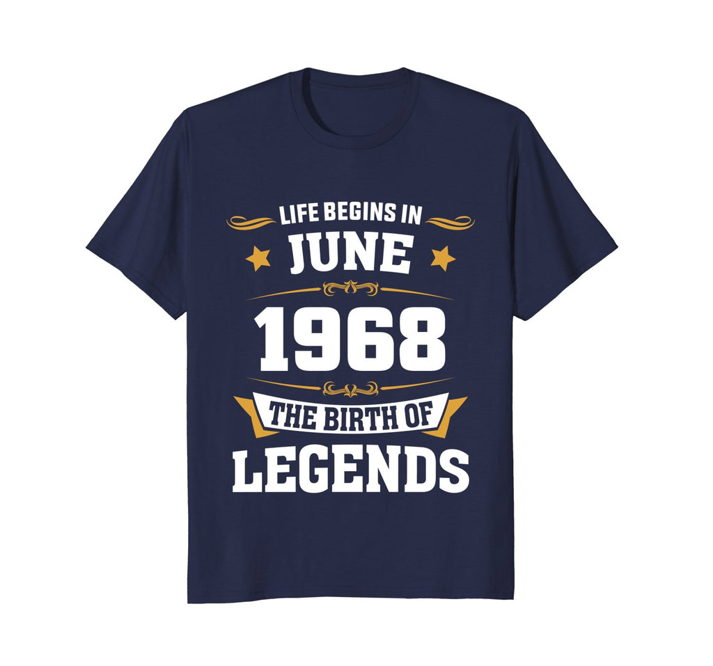 Birthday - Life Begins In June 1968 - The Birth Of Legends