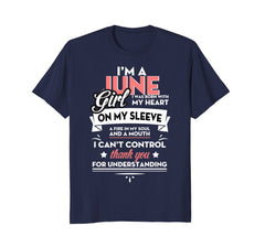 I'm A JUNE Girl T-Shirt Special Gift For Birthday Shirt