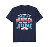 Image of Nurses Birthday Gift T-Shirt Only Nurses Are Born In June