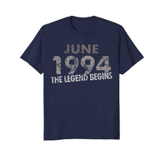Birthday Shirt for 24 year olds - June 1994 - The Legend Beg