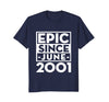 Image of Epic Since June 2001 17th Birthday Party T-Shirt