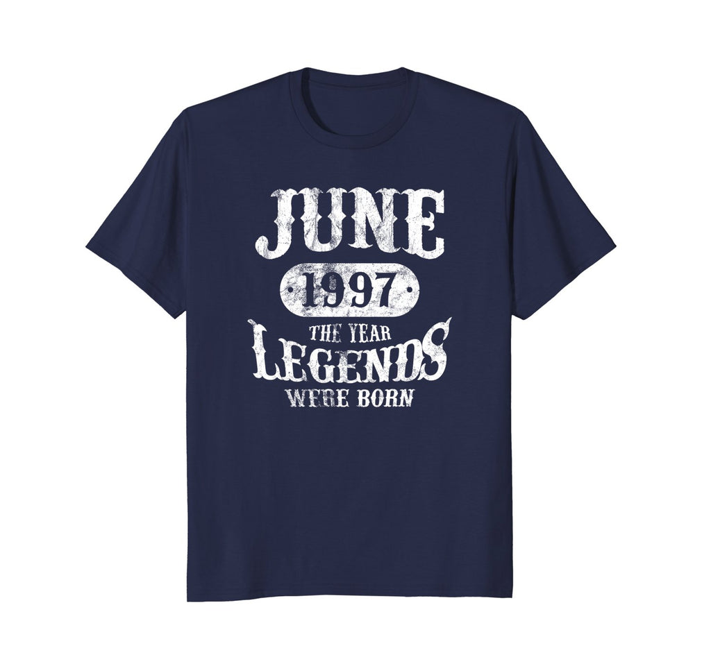 June 1997 T-Shirt The Year Legends Were Born 21st Birthday