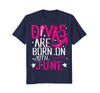 Image of Divas Are Born On June 20th T-shirt Gemini Cancer Birthday