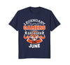 Image of Gamers Born in June Birthday Gift TShirt