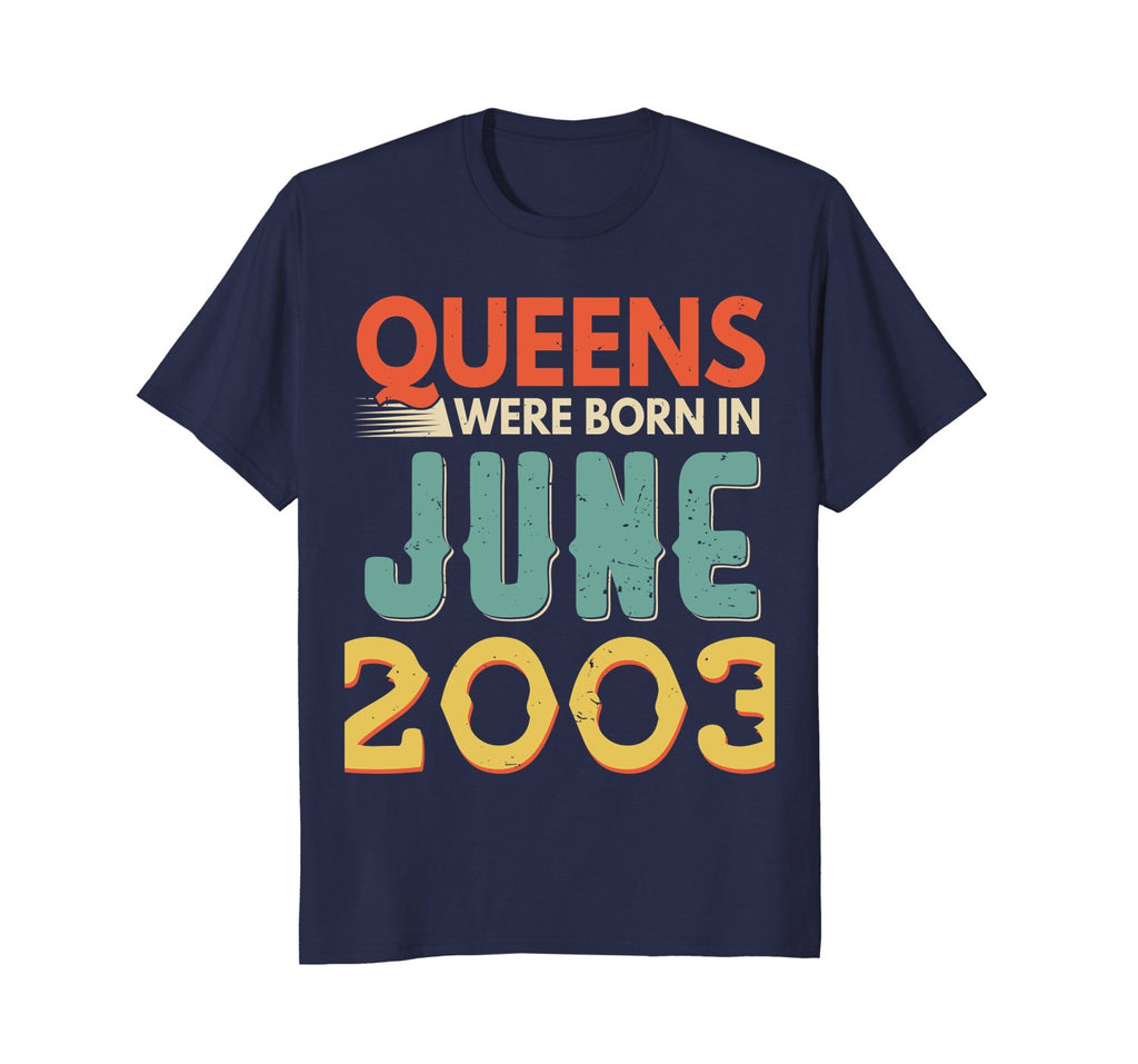 Queens Born In JUNE 2003 15th Awesome Birthday Gift Shirt
