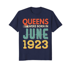Queens Born In JUNE 1923 95th Awesome Birthday Gift Shirt