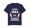 Image of Birthday - June 1964 54 Years Of Being Awesome