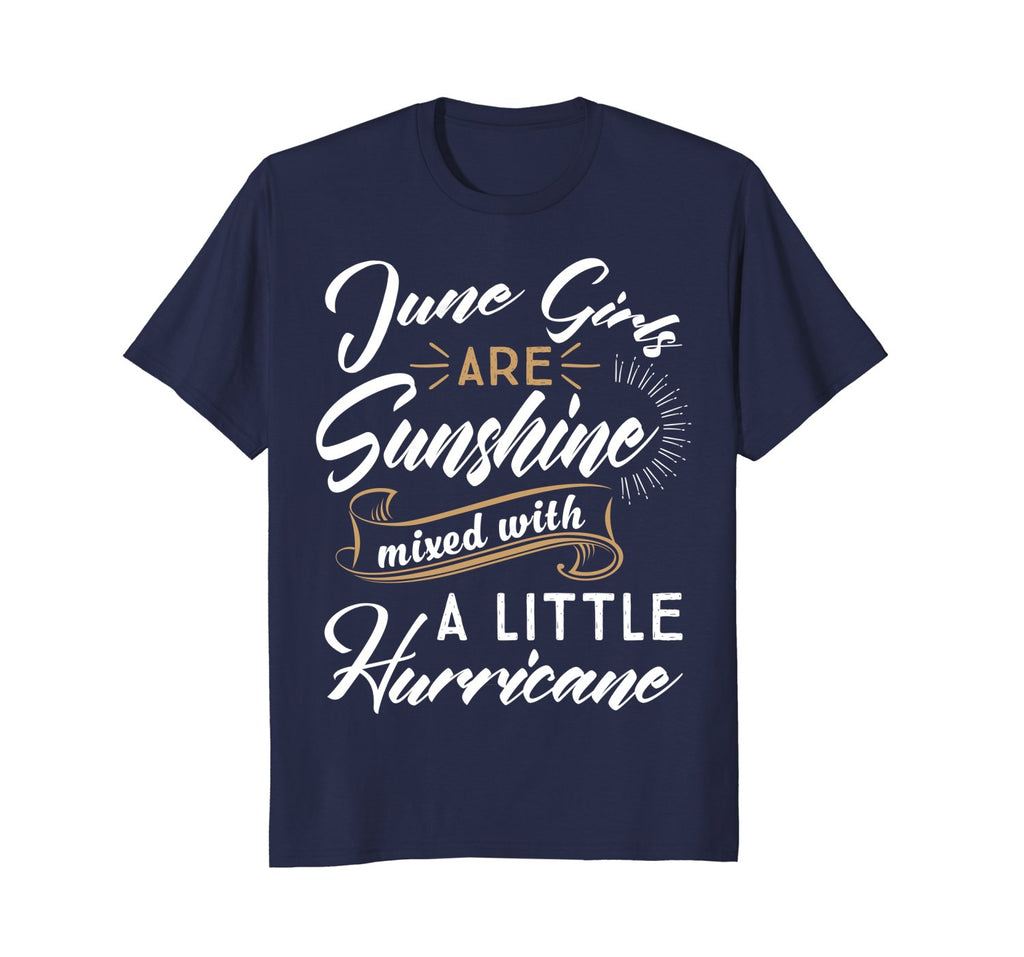 June Girls Are Sunshine Shirt June Birthday Shirts For Women