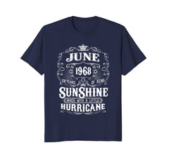 50th Birthday Gifts June 1968 Of Being Sunshine T-Shirt