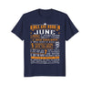 Image of June Birthday Gifts - Kings are Born In June T-Shirt