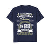 Image of Legends Born In June 1988 30th Awesome Birthday Gift Shirt
