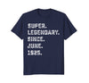 Image of Super Legendary Since June 1925 93rd Year Birthday Shirt