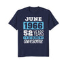 Image of June 1966 - 52nd Birthday T-Shirt Gift