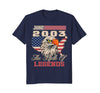 Image of June 2003 Birthday T-shirt Awesome Birth of Legends