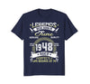 Image of Legends Born In June 1948 70th Awesome Birthday Gift Shirt