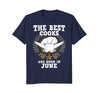 Image of The Best Cooks Are Born In June Cooking Birthday T-Shirt