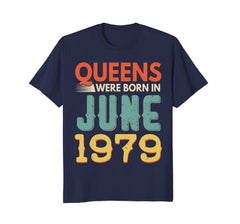 Queens Born In JUNE 1979 39th Awesome Birthday Gift Shirt