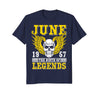 Image of June 1957 The Birth Of Legends Shirt Vintage 61st Birthday