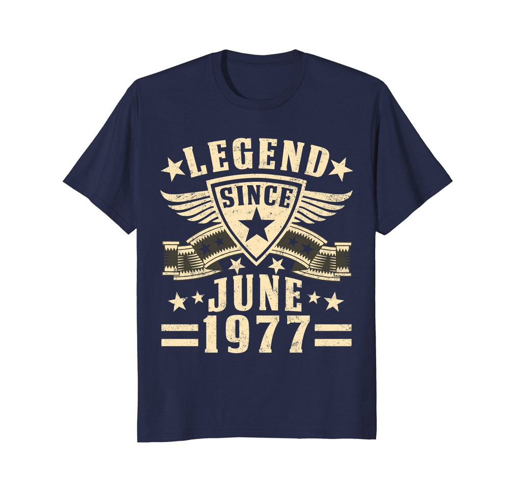 Legend Since June 1977 T-shirt 41st Birthday Gifts