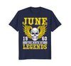 Image of June 1960 The Birth Of Legends Shirt Vintage 58th Birthday