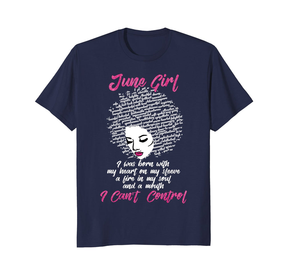 I'm a June Girl Shirt Funny Birthday T-Shirt for Women