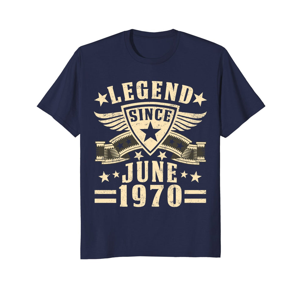 Legend Since June 1970 T-shirt 48th Birthday Gifts