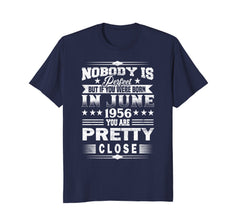 Made In June 1956 Vintage 62nd Birthday Gift Tshirt