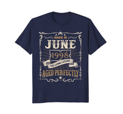 Made In June 1998 The Living Legend 20th Birthday Shirt