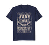 Image of Legends were born in June 1958 60th Birthday Gift T Shirt