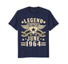 Image of Legend Since June 1964 T-shirt 54th Birthday Gifts
