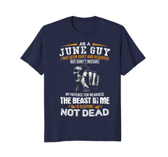 As a June guy shirt June born birthday gift