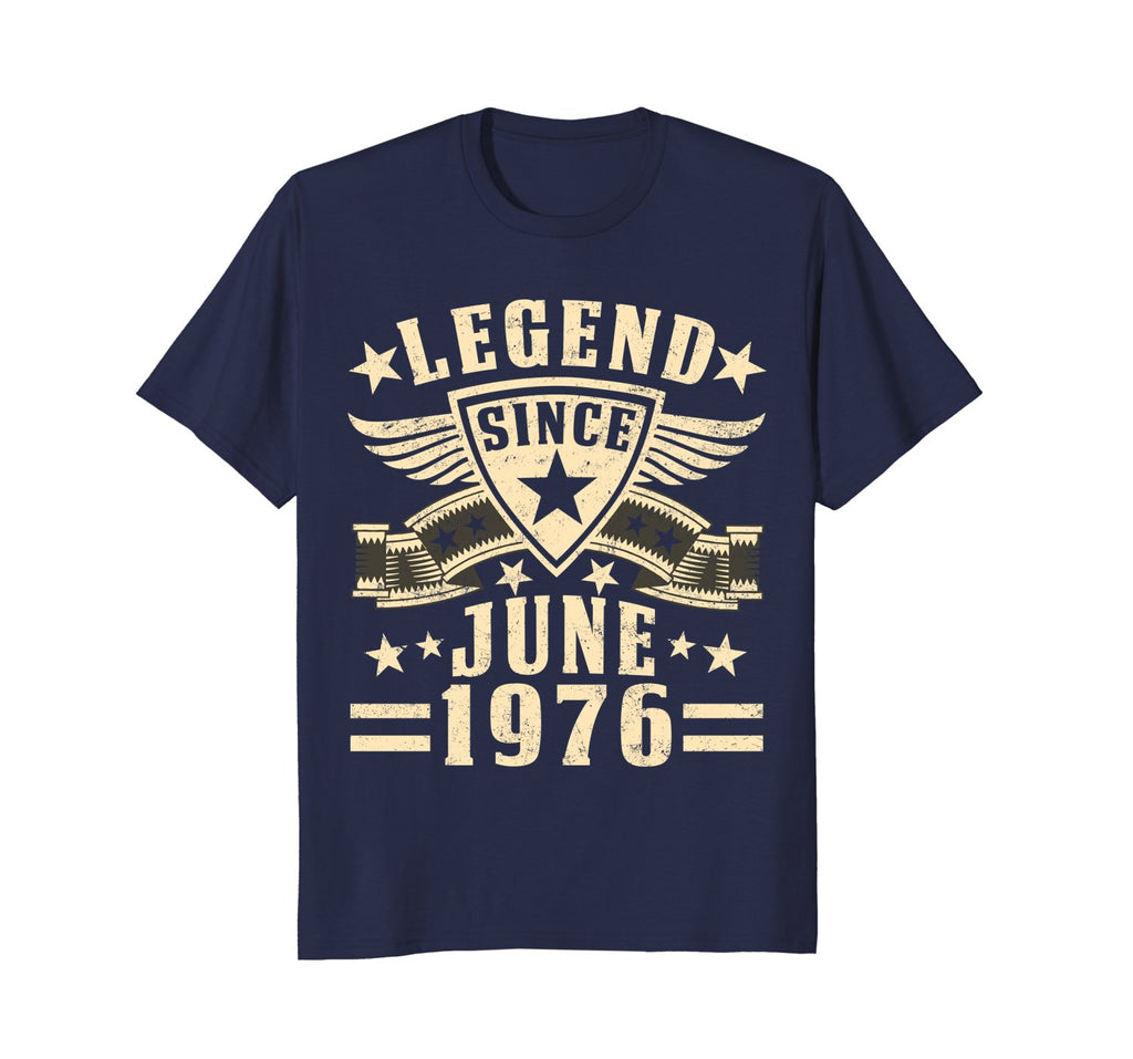 Legend Since June 1976 T-shirt 42nd Birthday Gifts