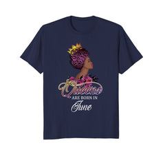 Queens Are Born In June Birthday Shirts For Women T-Shirt