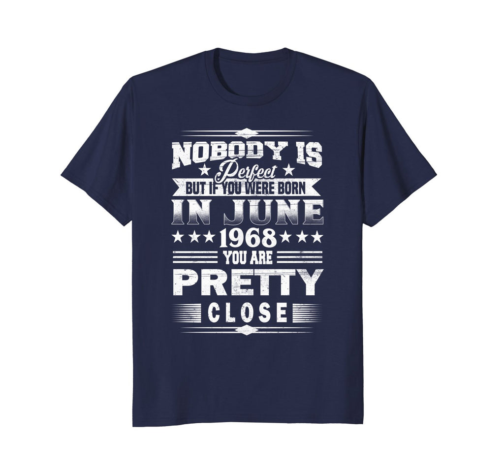 Made In June 1968 Vintage 50th Birthday Gift Tshirt