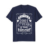 Image of June 17th Birthday 2001 Shirt 17 Years Of Being Awesome