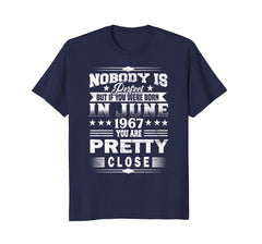 Made In June 1967 Vintage 51st Birthday Gift Tshirt