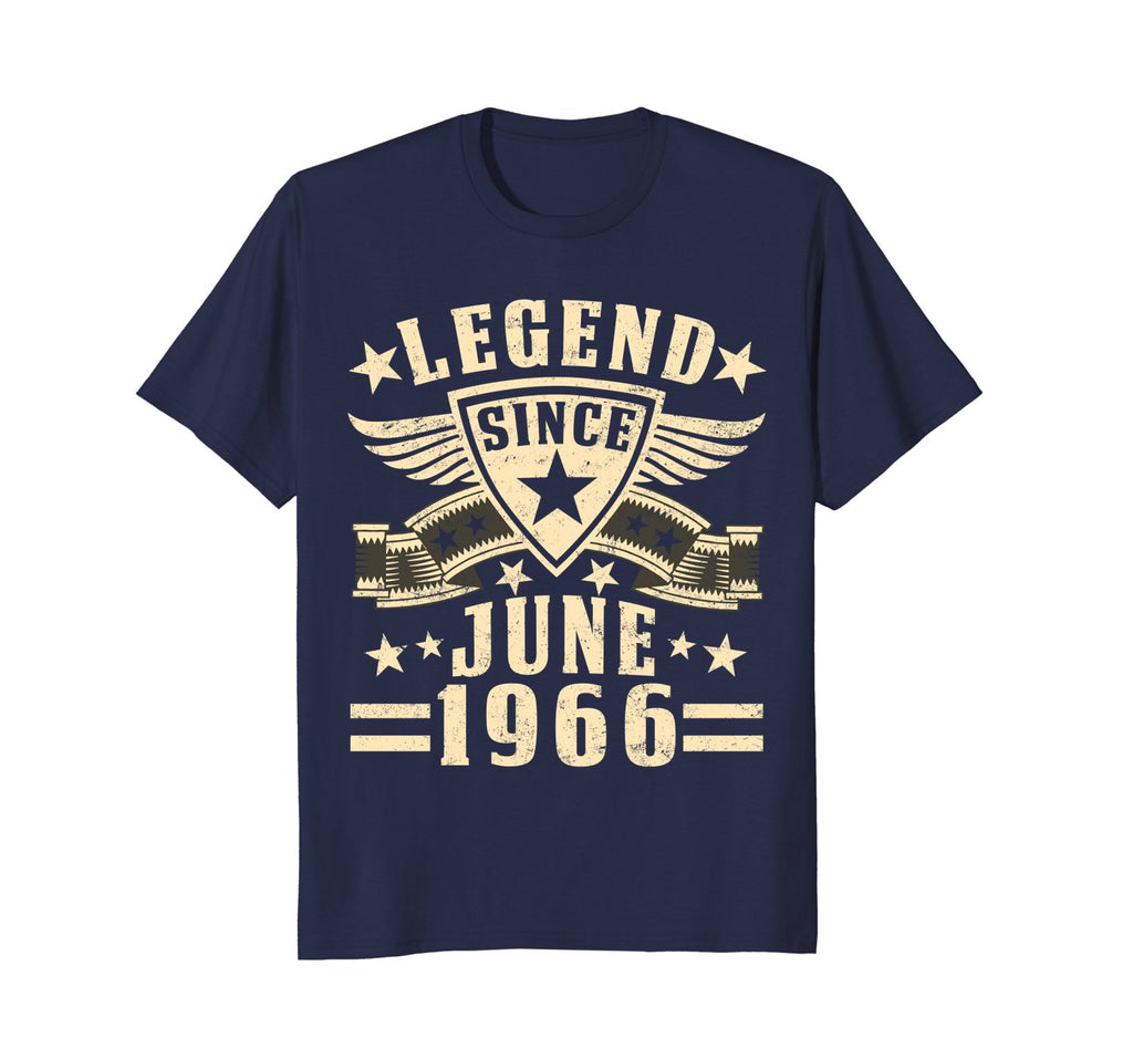 Legend Since June 1966 T-shirt 52nd Birthday Gifts