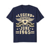 Image of Legend Since June 1965 T-shirt 53rd Birthday Gifts
