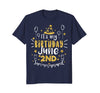 Image of Birthday June 2nd Party T-shirt Born On June 2nd