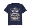 Image of Legends Born In JUNE 1964 54th Awesome Birthday Gift Shirt