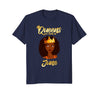 Image of Queens Are Born In June Birthday T-Shirt for Black Women